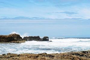 view of Atlantic ocean in Costa da Morte, Spain photo