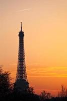 Torre Eiffel en París foto