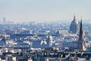 Paris skyline with Hotel des Invalides photo