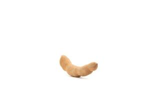 Isolated Tamarind on the white background. Clipping Path. photo