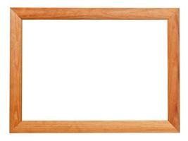 modern wooden picture frame photo