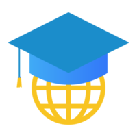 E-Learning, Online-Bildung und Workshop-Icon-Elemente Wissen für erfolgreiches Business Training und bessere Ideen. Buchhandlung, Fernschulungskurse und akademischer Abschluss. png