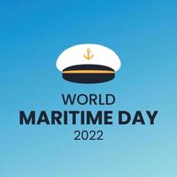 World maritime day vector