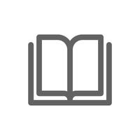 Book icon. Perfect for education and school icon or user interface applications. vector sign and symbol