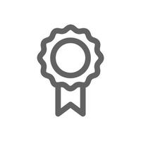 medal icon. Perfect for education and school icon or user interface applications. vector sign and symbol