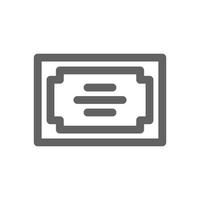 Certificate icon. Perfect for education and school icon or user interface applications. vector sign and symbol