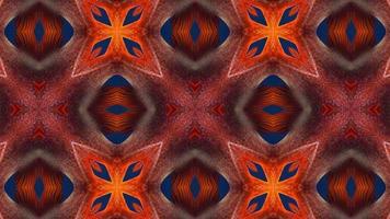 Abstract Background Kaleidoscope. Psychedelic Colourful Kaleidoscope VJ Background. Seamless Pattern Background video