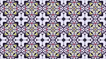 Abstract Background Kaleidoscope. Psychedelic Colourful Kaleidoscope VJ Background. Seamless Pattern Background video