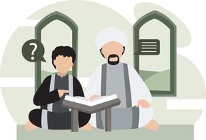 learn to read the Qur'an vector