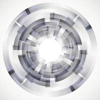 Geometric frame from circles, vector abstract background, wallpaper