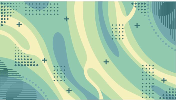 Flat Abstract green Background Free Vector