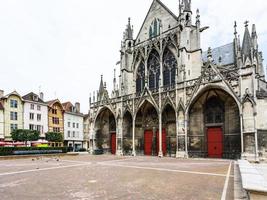 west facade Basilica of Saint Urban of Troyes photo