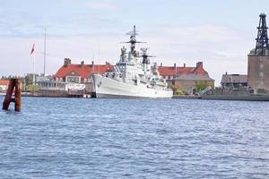 The frigate PEDER SKRAM in Copenhagen photo