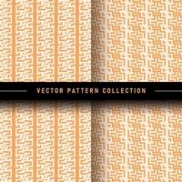 Set of geometric pattern vector collection