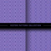 Set of geometric pattern vector collection