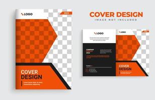 Business annual report brochure flyer design template vector, Leaflet cover presentation abstract geometric background, modern publication poster magazine, layout in A4 size vector