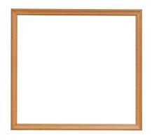 narrow wooden picture frame photo