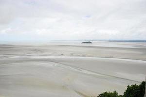 island Tombelaine near Mont Saint-Michel photo