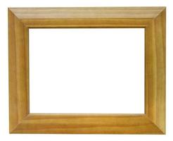 wide flat green picture frame photo