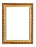 picture frame with carved pattern photo