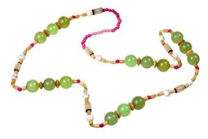 green onyx beads photo