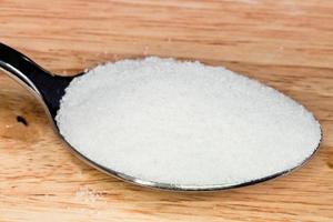 tablespoon salt close up photo