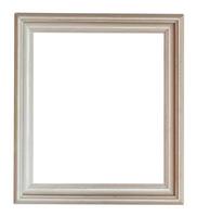 wide grey painted vertical wooden picture frame photo