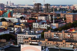 construction in housing area photo