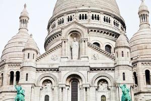 Basílica Sacre Coeur en París foto