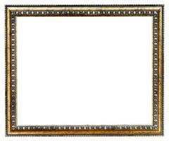 gilded ancient narrow picture frame photo