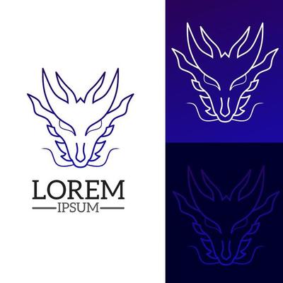 Dragon Line Art Vector Art, Icons, and Graphics for Free Download