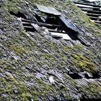 old shingle roof photo