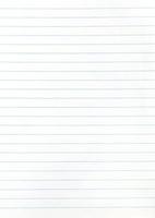 notebook wide lined sheet of paper photo