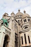 Basílica Sacre Coeur en París foto