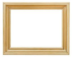 wide clacssical gilded picture frame photo