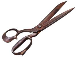 rusty tailor shears photo