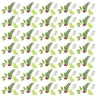 Abstract leaf and flower texture pattern design template vector. Flower Floral pattern design vector