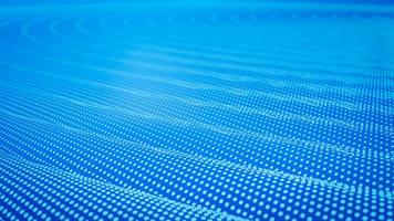 Digital landscape with dots and lines. Cyberspace grid. Background concept for your design. 3d rendering photo