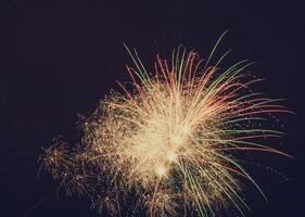 Fireworks on Dark Sky photo