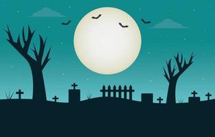 Happy Halloween illustration vector background design