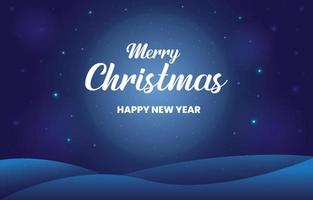 Merry Christmas illustration Background design template vector