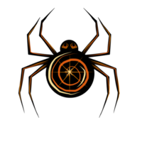 Witch's Spider for Halloween png