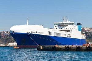 Roro Ship in port photo