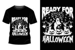 diseño de camiseta de halloween vector