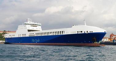 Roro Ship in port photo