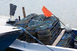 Tools used by fishermen to catch fish photo