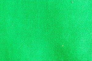 Close up of green doormat texture surface. photo