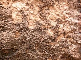 The texture of stone used for background images, Surface of stone brown color photo