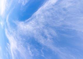 Blue sky with clouds, Sky background image photo