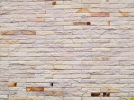 Texture of white brick use for background images, The pattern of bricks photo